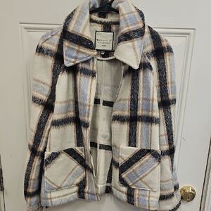 Bagatelle, Women, Jacket, Cozy, Warm, Casual, Coat, Fall, Plaid, Relax, Unisex
